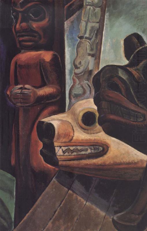 Three Totems, Emily Carr